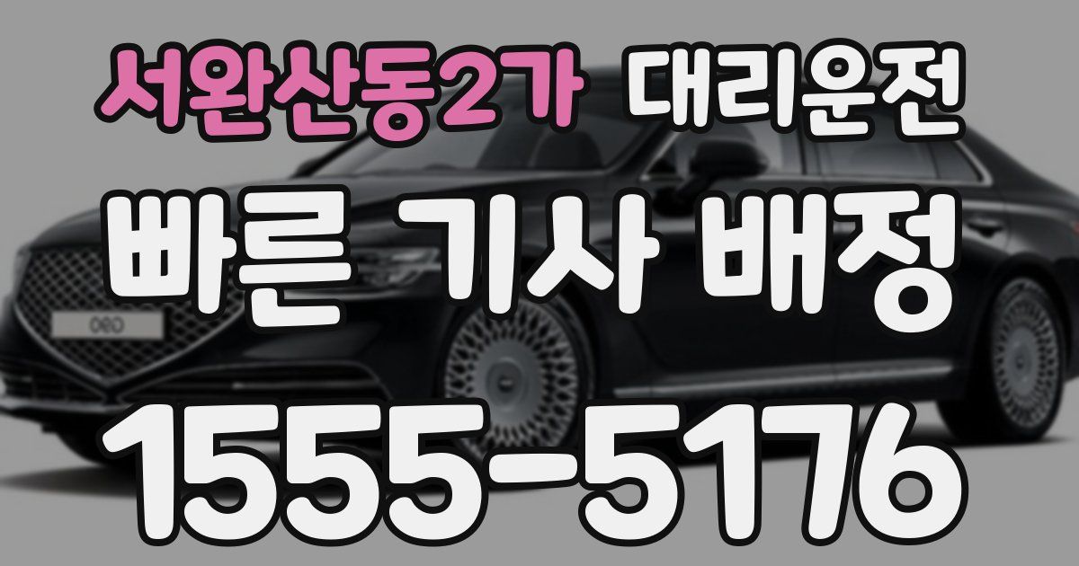 일일대리기사