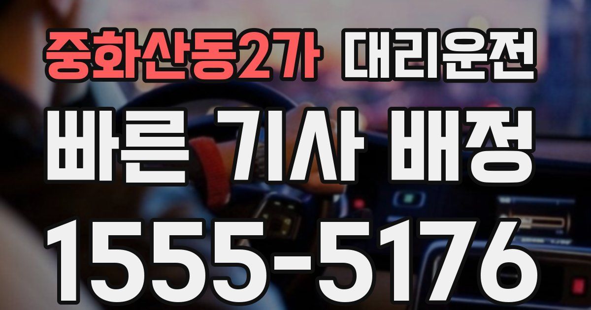 일일대리기사