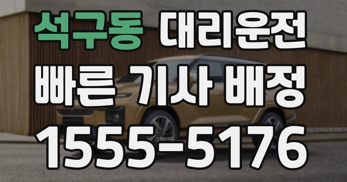 일일대리기사