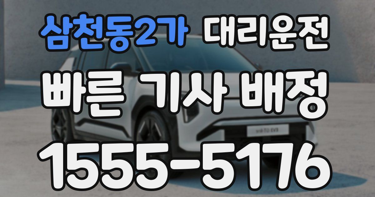 일일대리기사