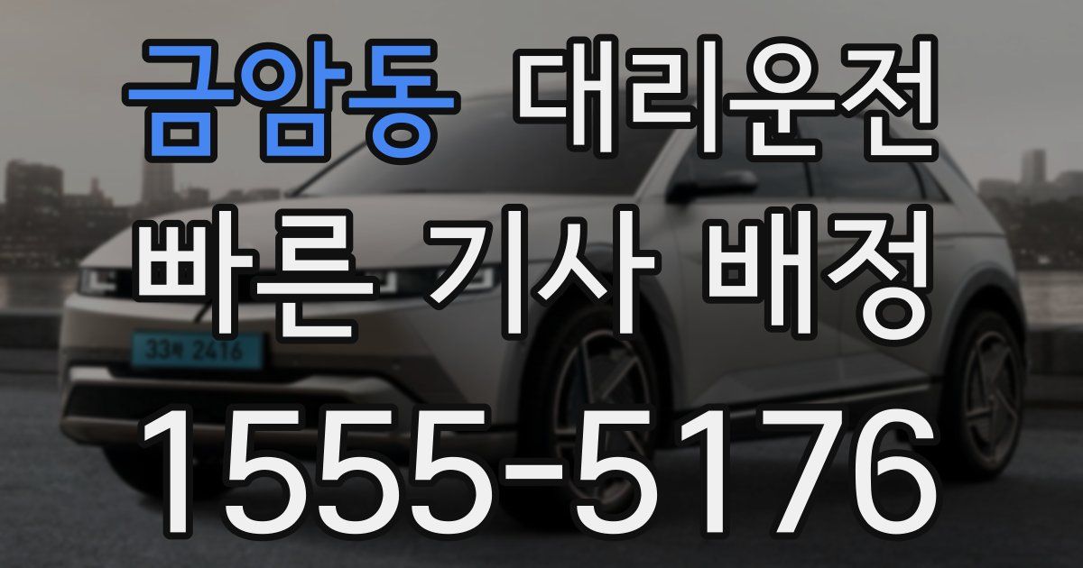 일일대리기사