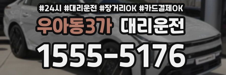 우아동3가 대리운전