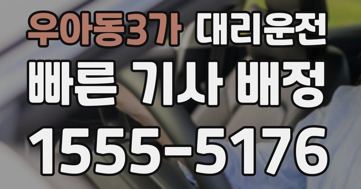 일일대리기사