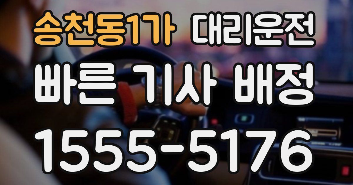일일대리기사