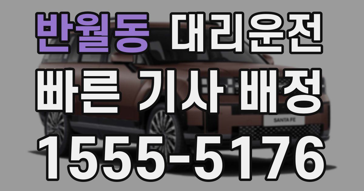 일일대리기사