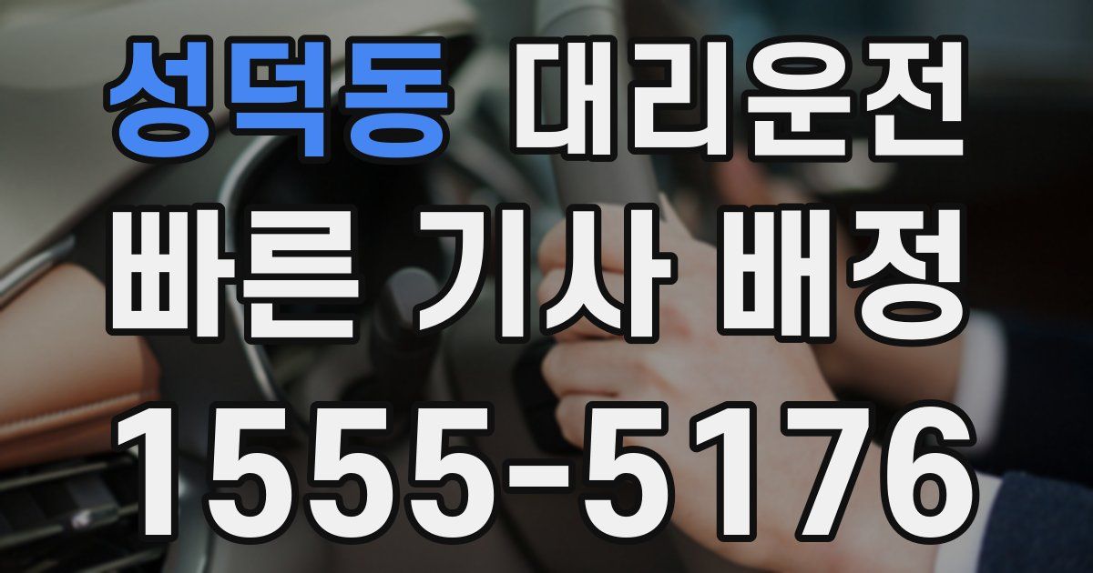 일일대리기사