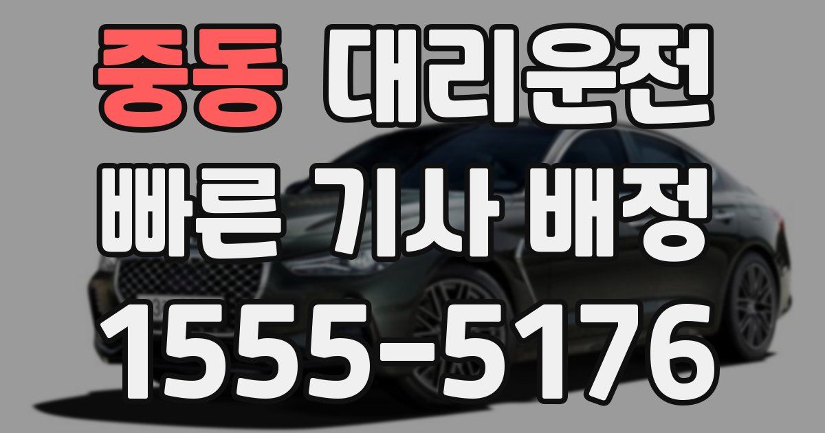 일일대리기사