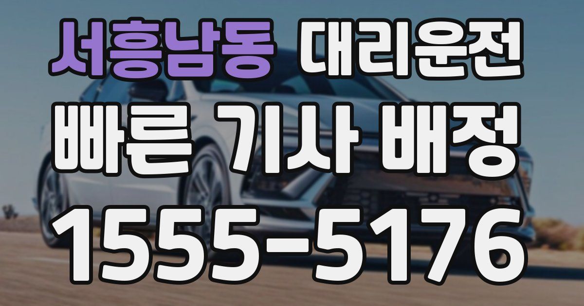 일일대리기사
