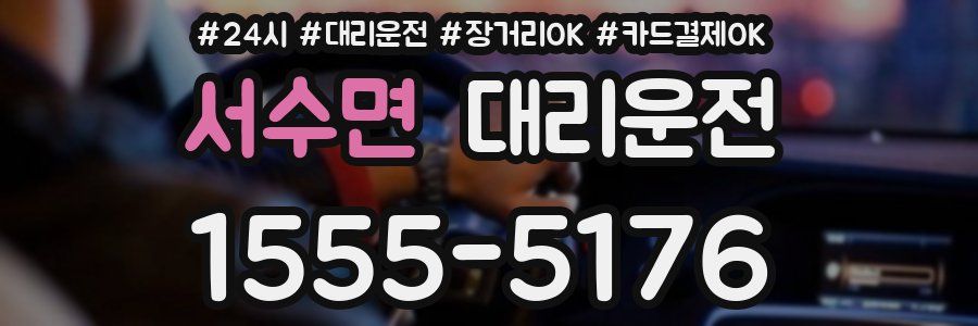 서수면 대리운전