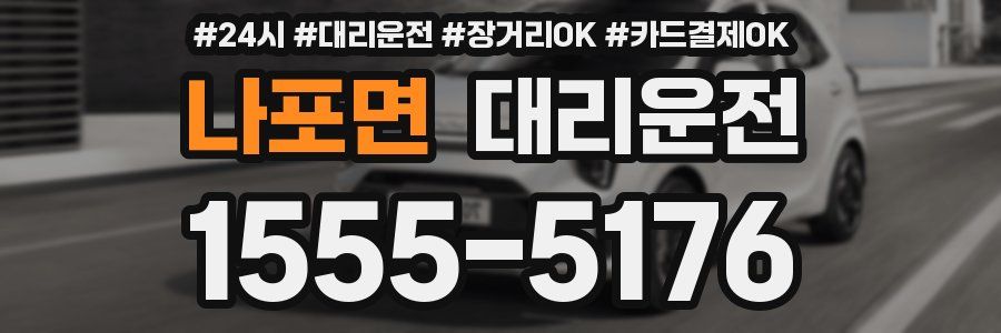 나포면 대리운전