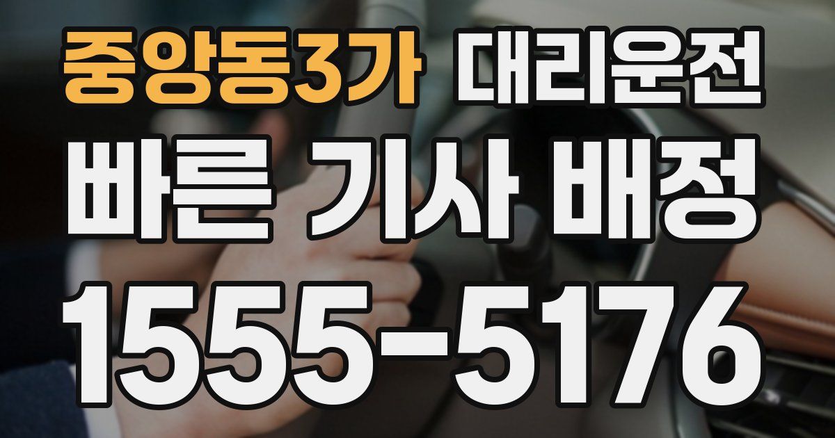 일일대리기사