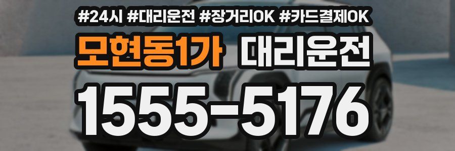 모현동1가 대리운전