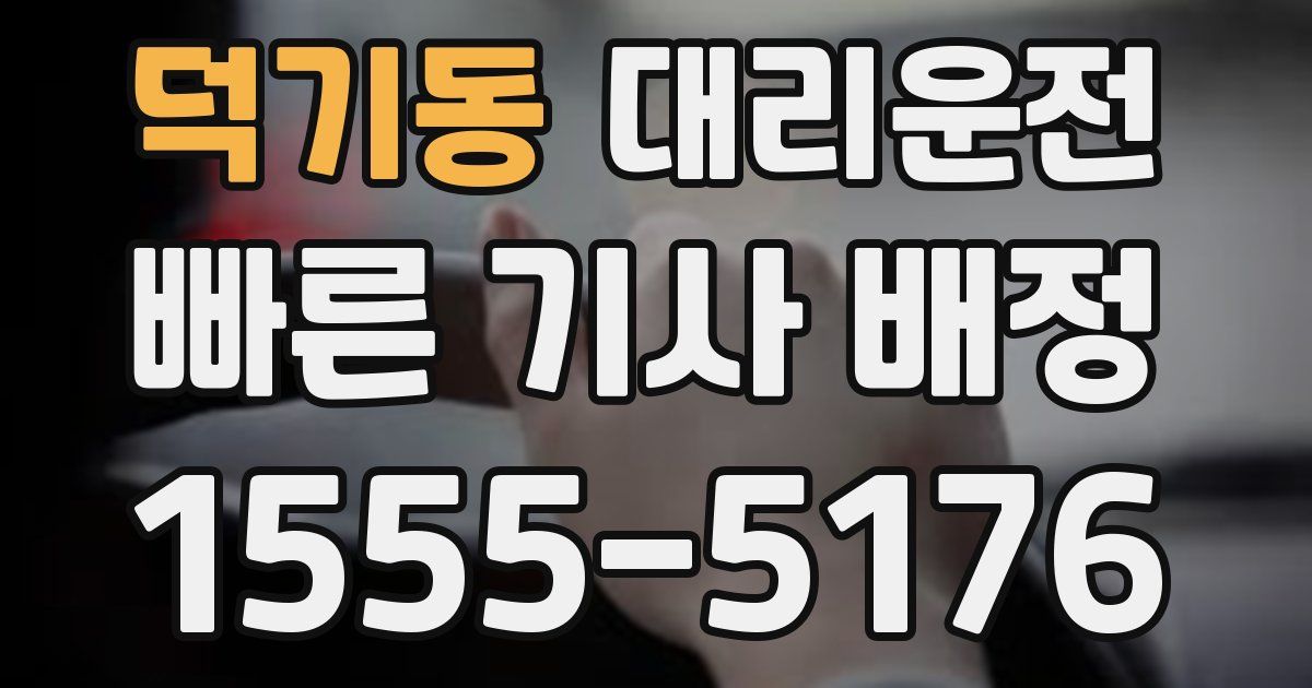 일일대리기사