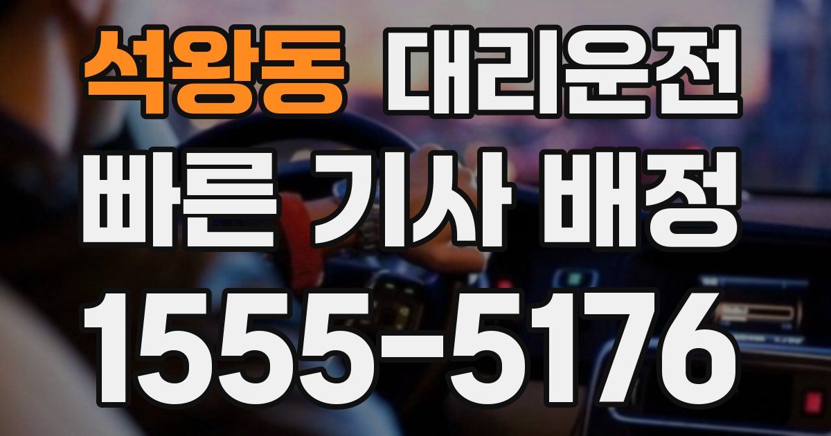 일일대리기사