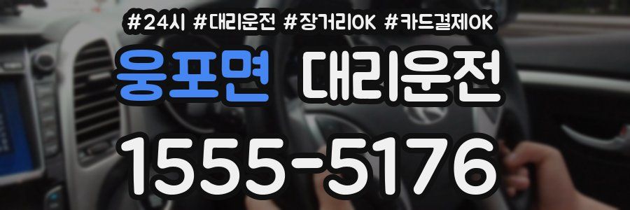 웅포면 대리운전