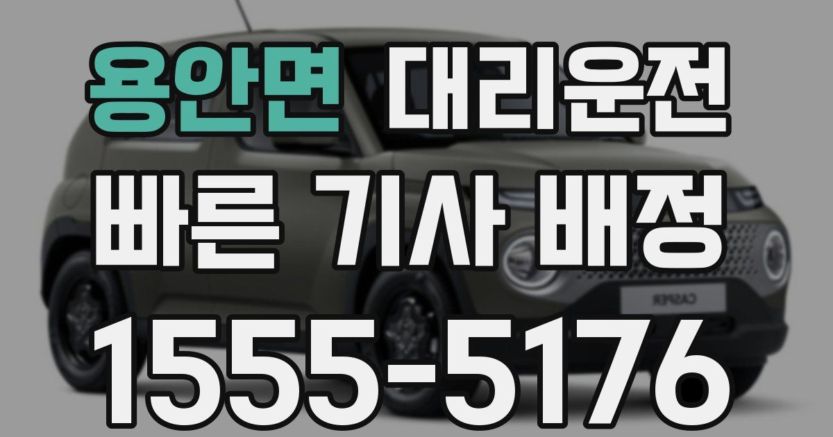 일일대리기사
