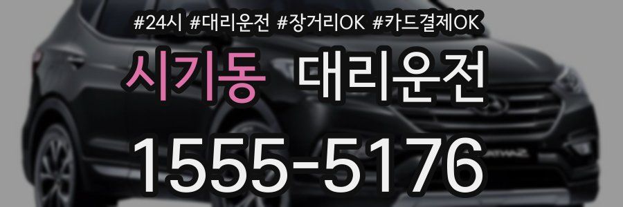 시기동 대리운전
