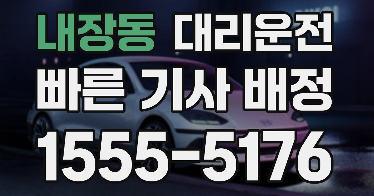 일일대리기사