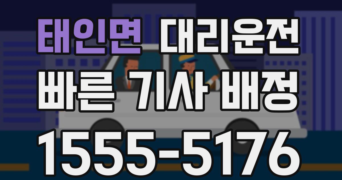 일일대리기사