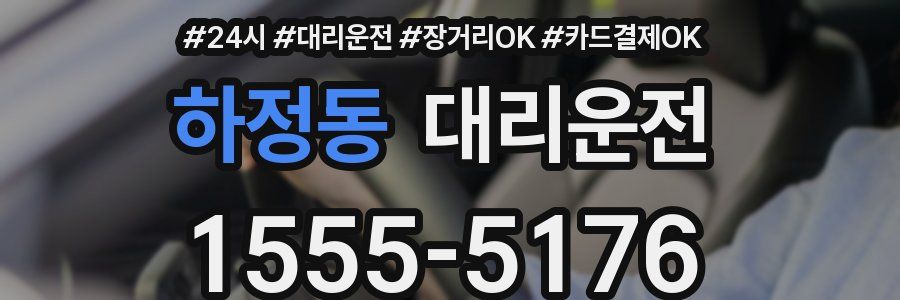 하정동 대리운전