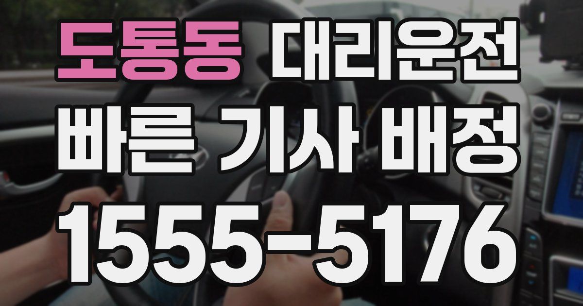 일일대리기사