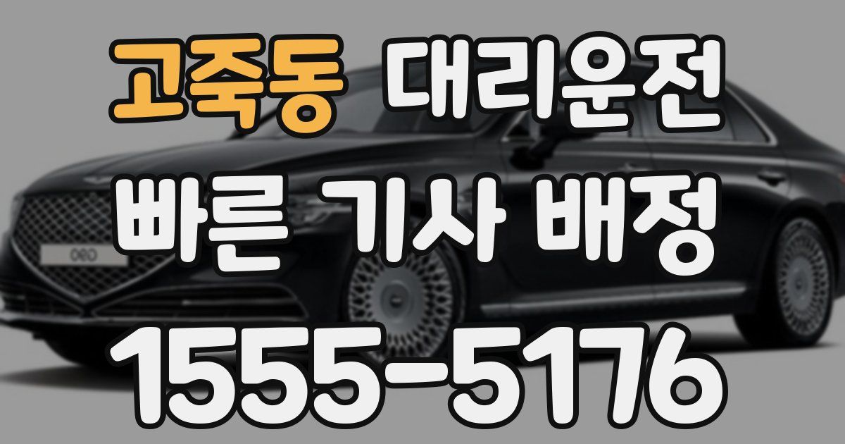 일일대리기사