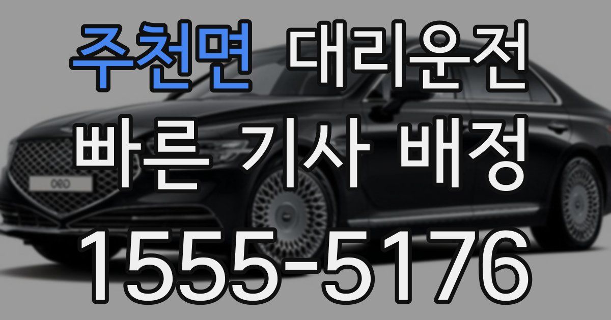 일일대리기사