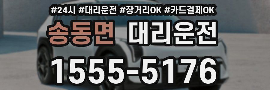 송동면 대리운전