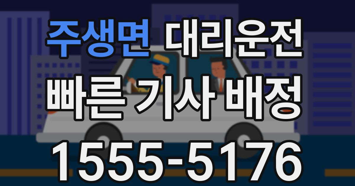 일일대리기사