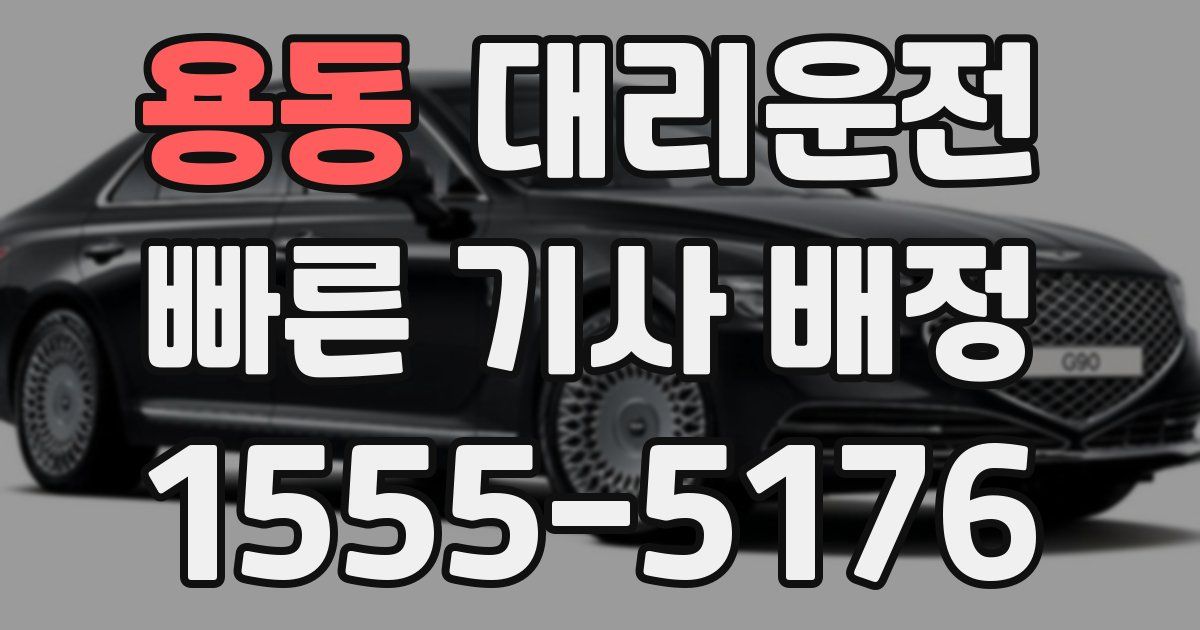 일일대리기사