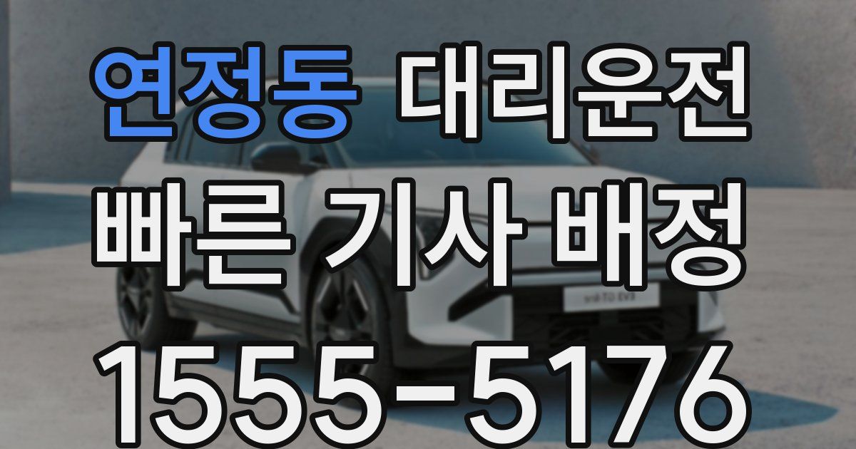 일일대리기사