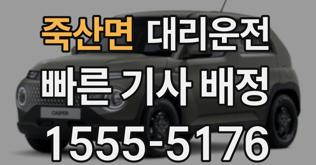 일일대리기사