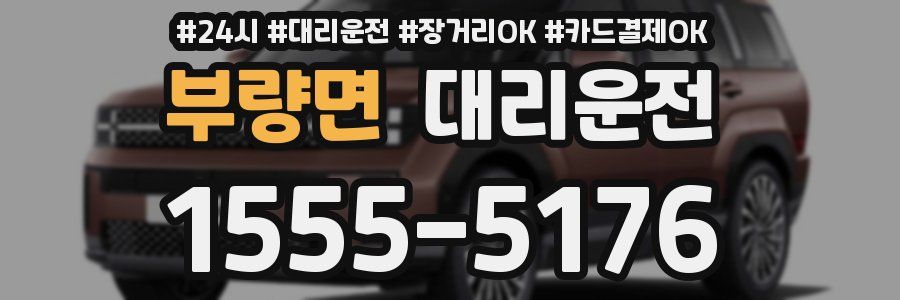 부량면 대리운전