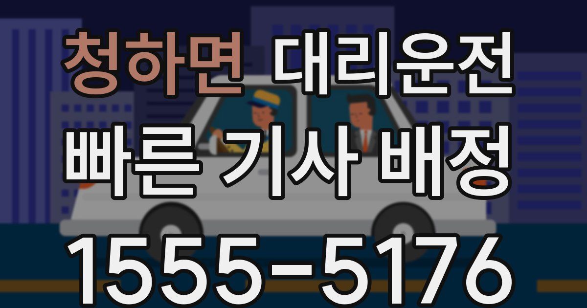 일일대리기사