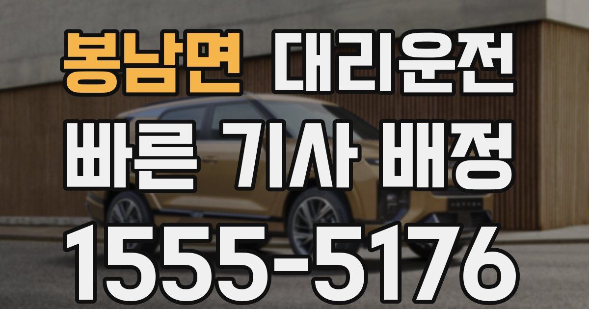 일일대리기사