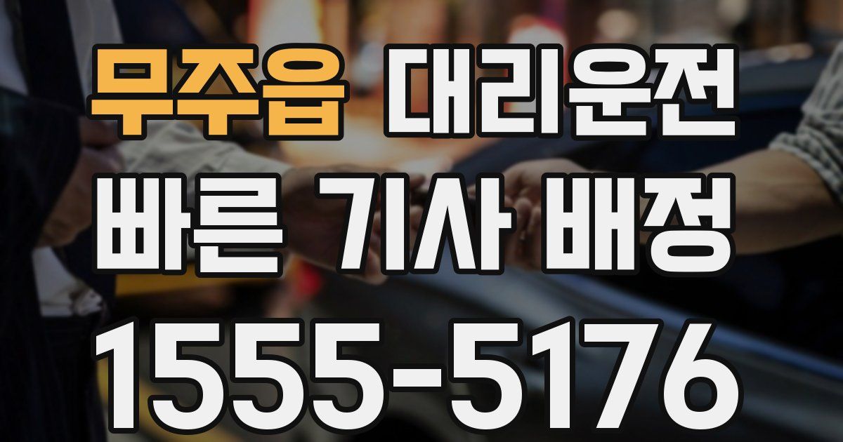 일일대리기사