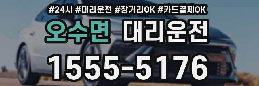 오수면 대리운전