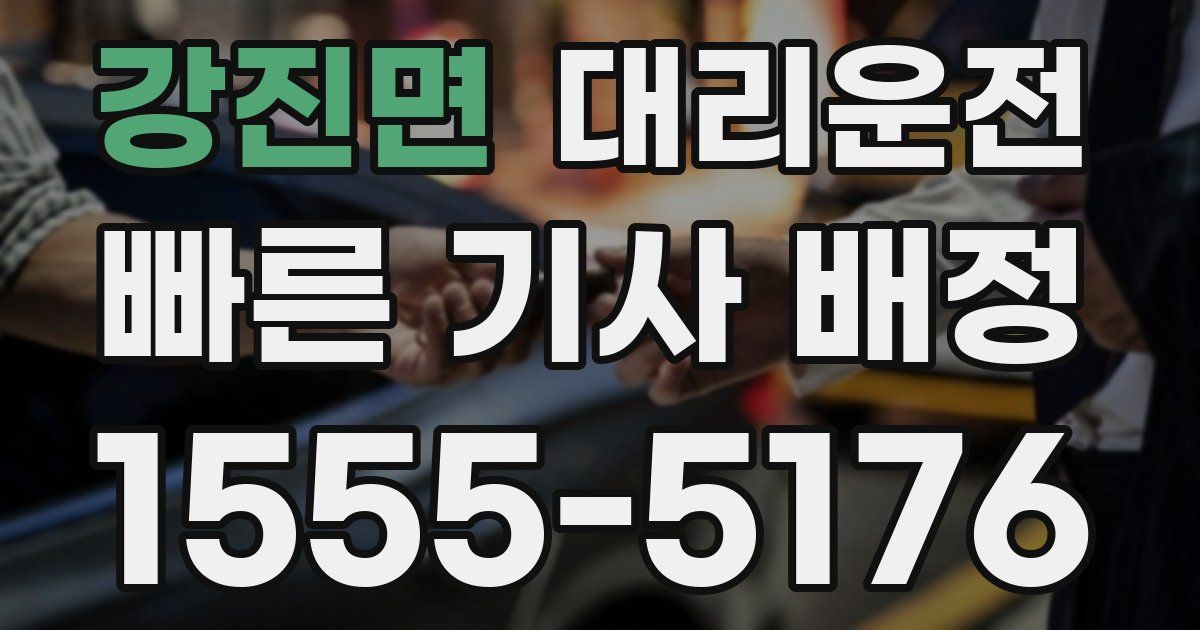 일일대리기사