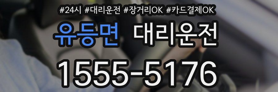 유등면 대리운전