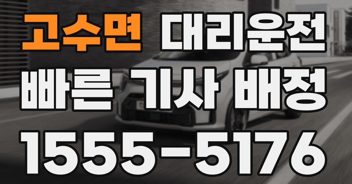 일일대리기사