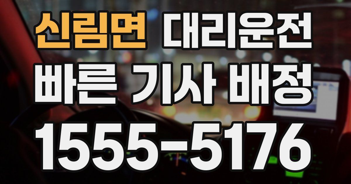일일대리기사