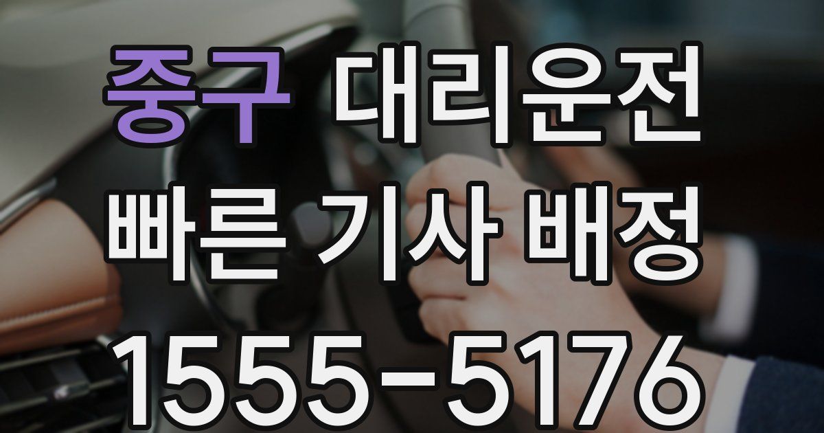 일일대리기사