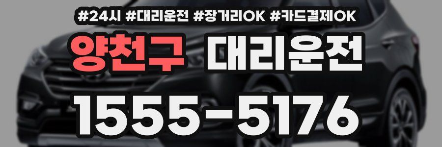 양천구 대리운전