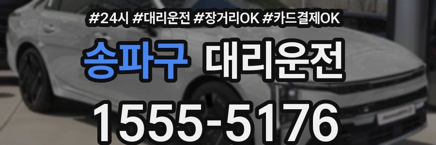 송파구 대리운전