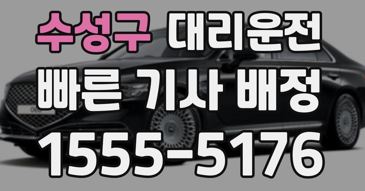 일일대리기사