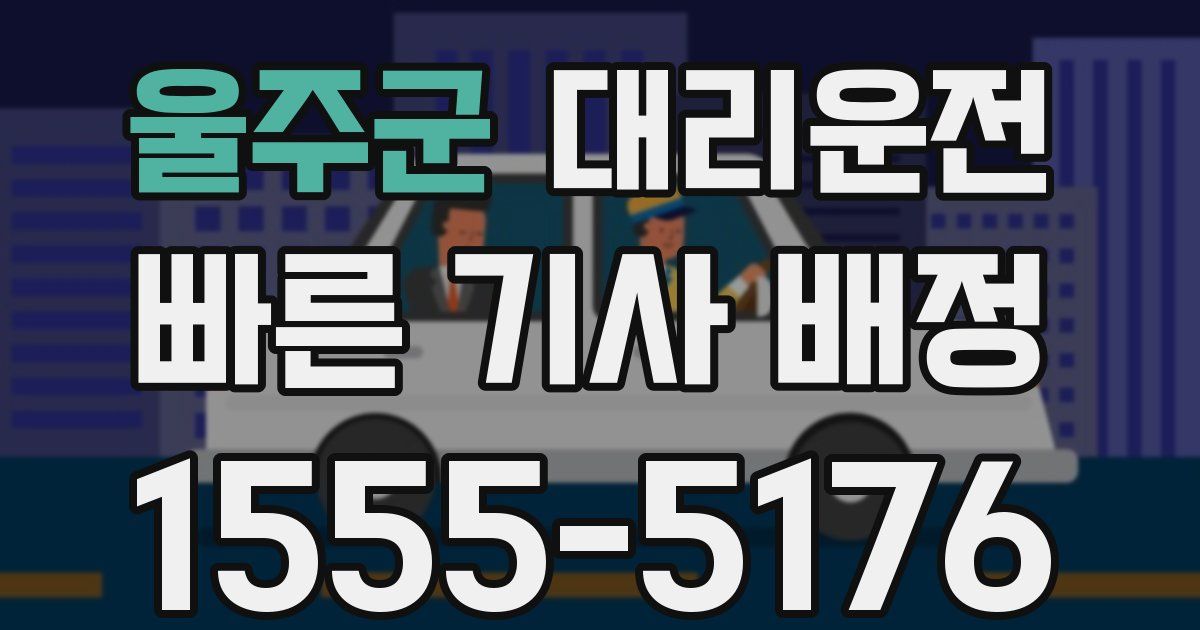 일일대리기사