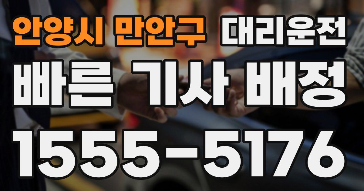 일일대리기사