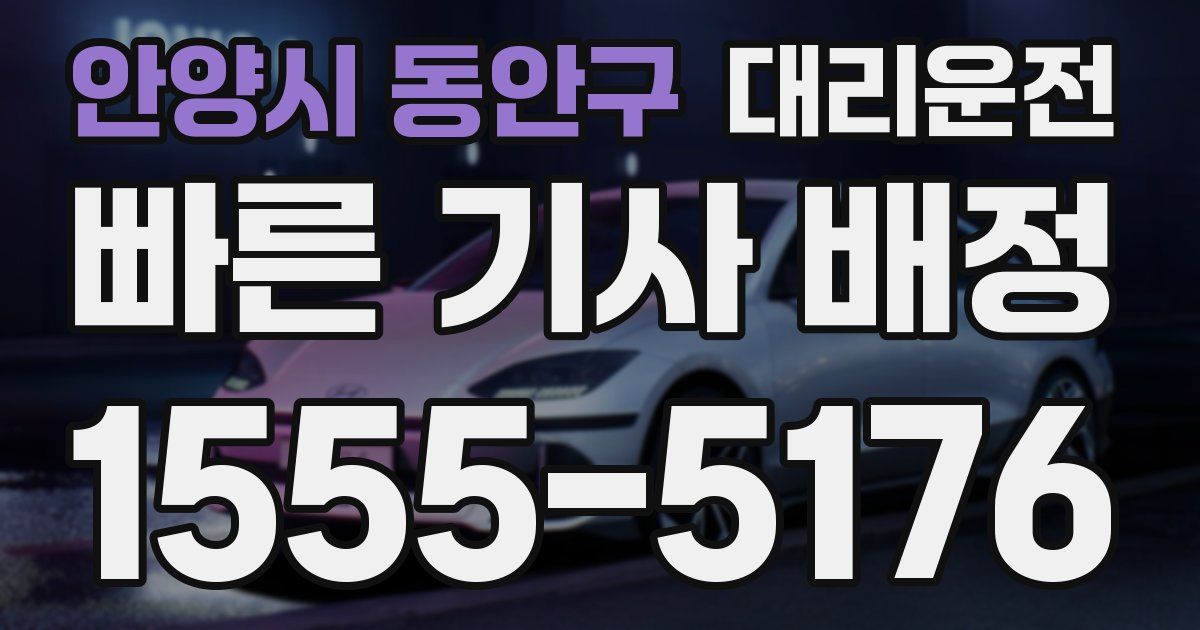 일일대리기사