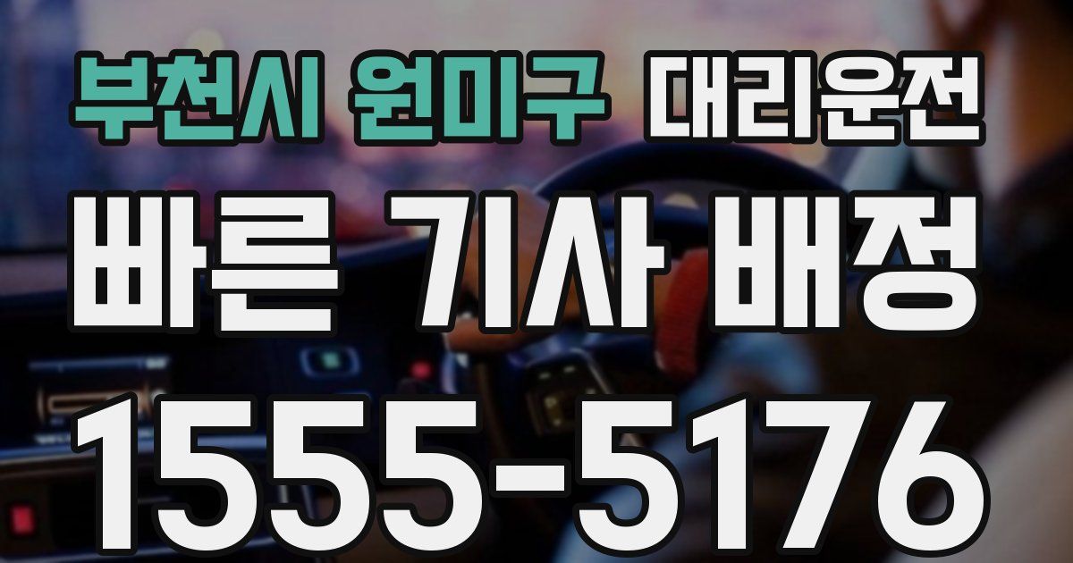 일일대리기사