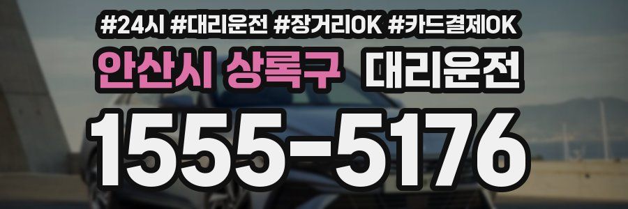 안산시 상록구 대리운전